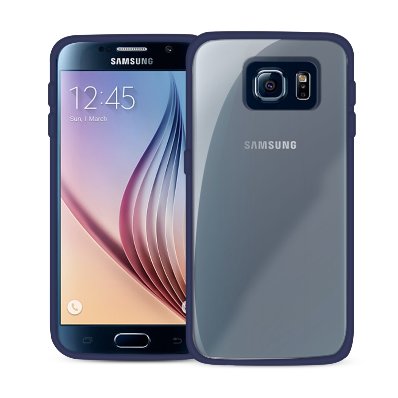 AREA Custodia bumper per Samsung Galaxy S6 Area Crystal Slim black sapphire